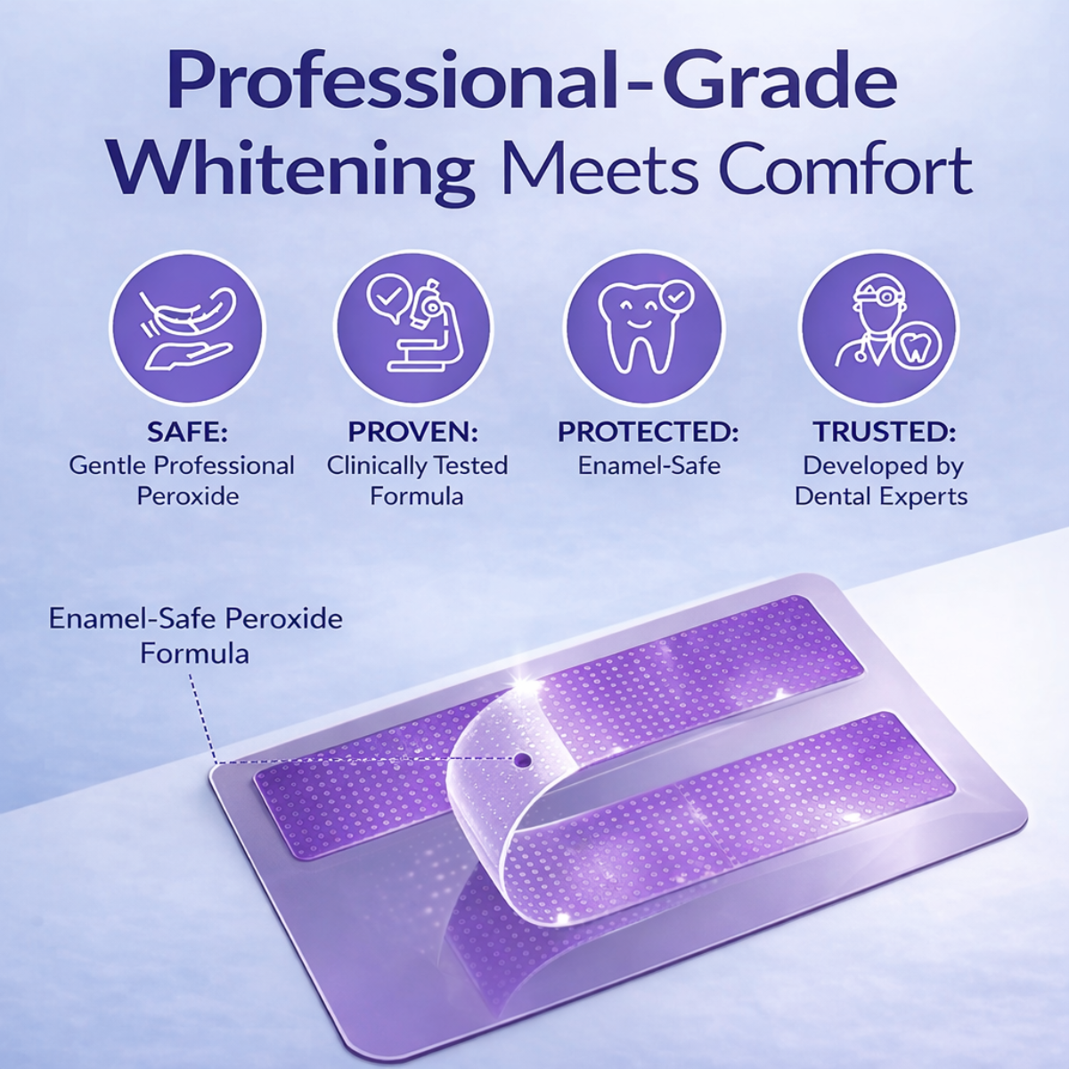 ToneCorrect™ - Purple Tooth Whitening Strips