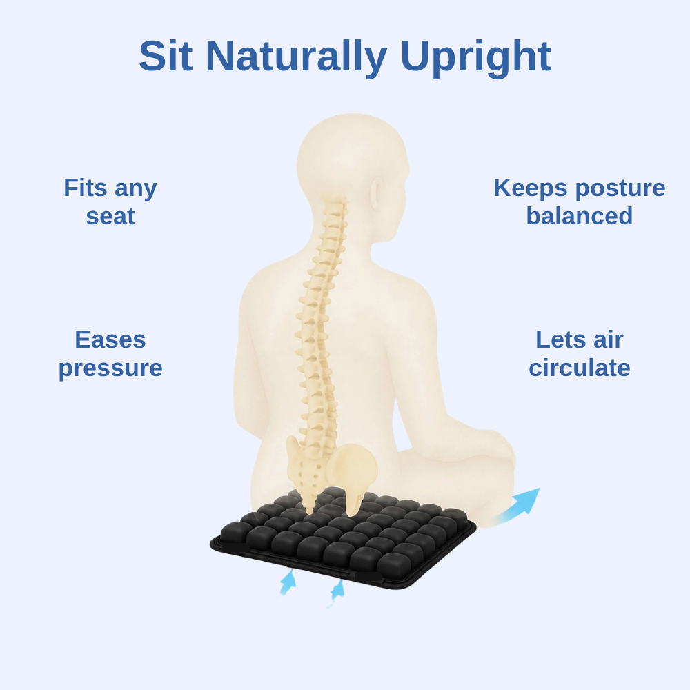 Ergonomic Travel Seat Cushion