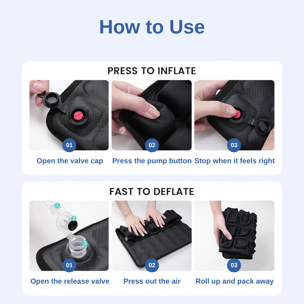 Ergonomic Travel Seat Cushion