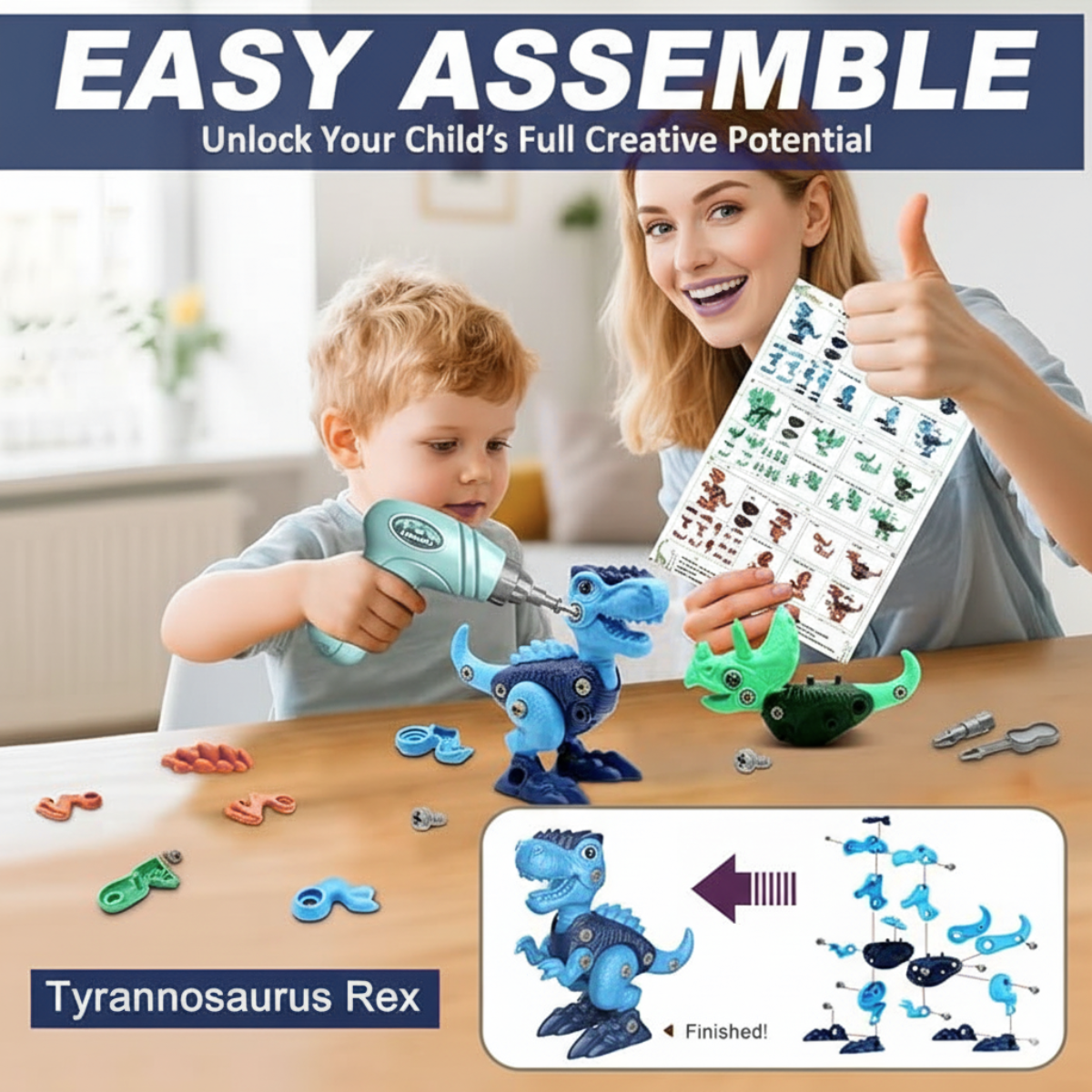 Dinosaur STEM Toy