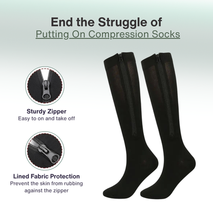 ZipComfort™  Compression Socks