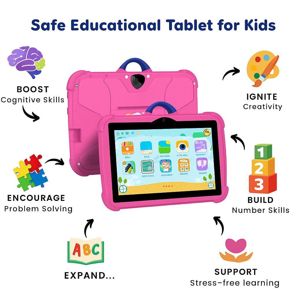 The GeniusPad - Kids Educational Tablet