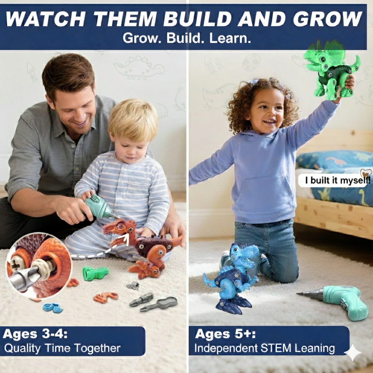 Dinosaur STEM Toy