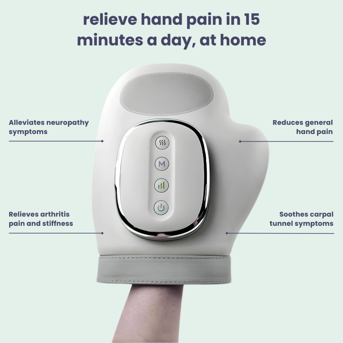 HandCare Pro™ - Hand Massager with Heat Compression Therapy