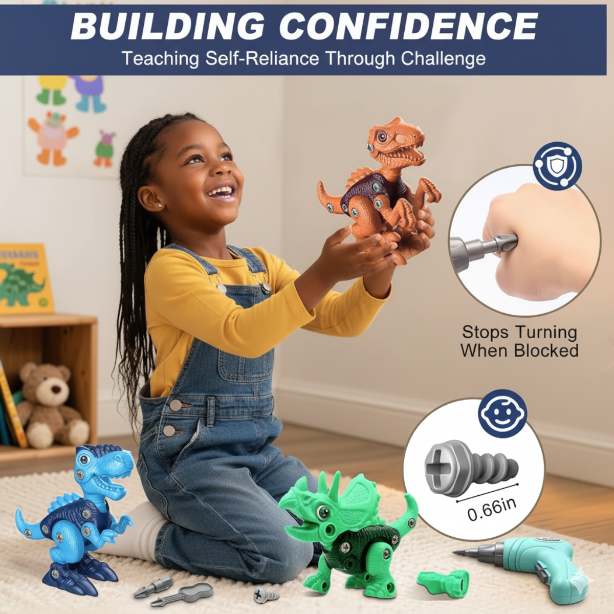 Dinosaur STEM Toy