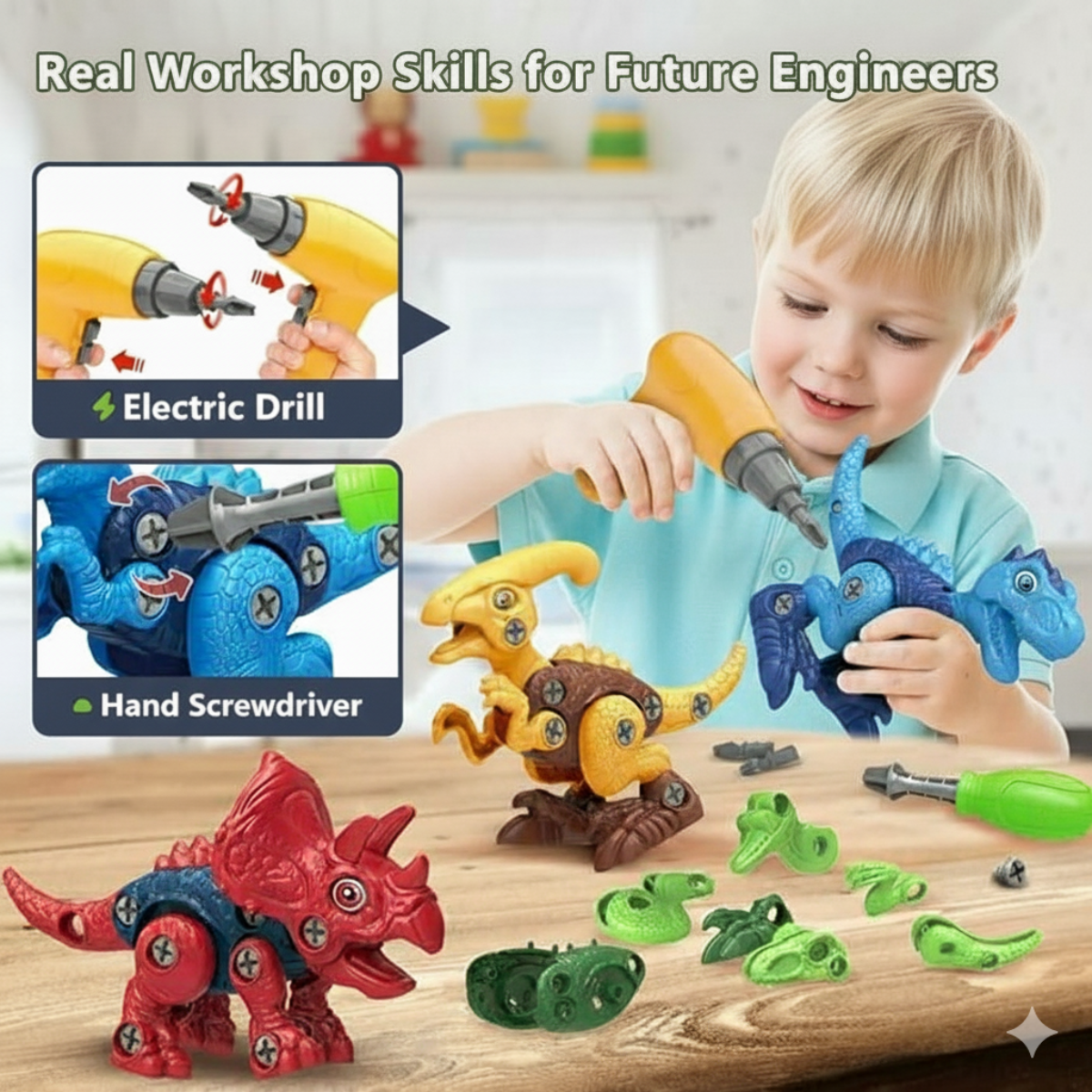 Dinosaur STEM Toy