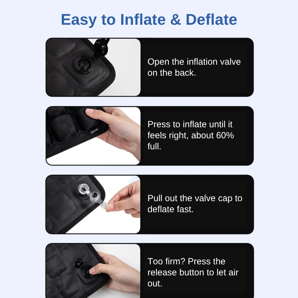 Ergonomic Travel Seat Cushion