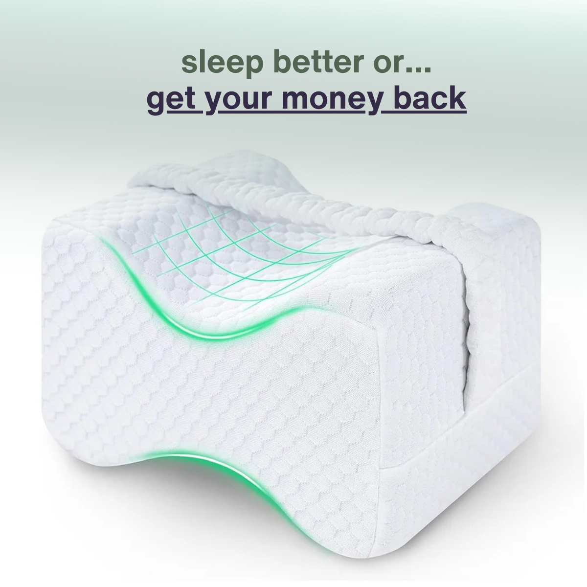 Knee Pillow - For Side Sleepers
