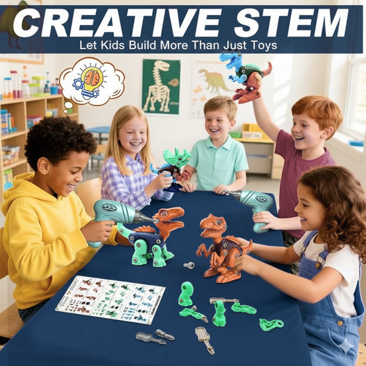 Dinosaur STEM Toy