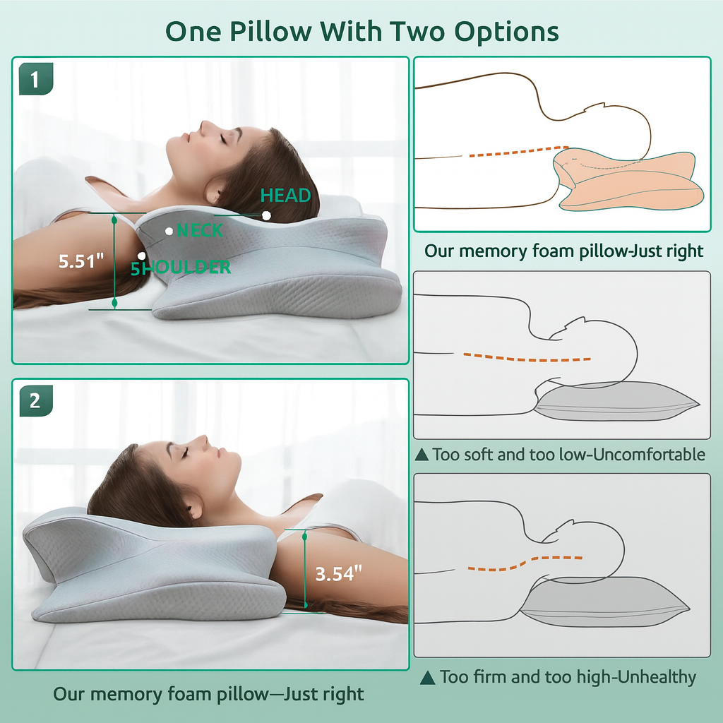 PosturePro™  Ergonomic Pillow