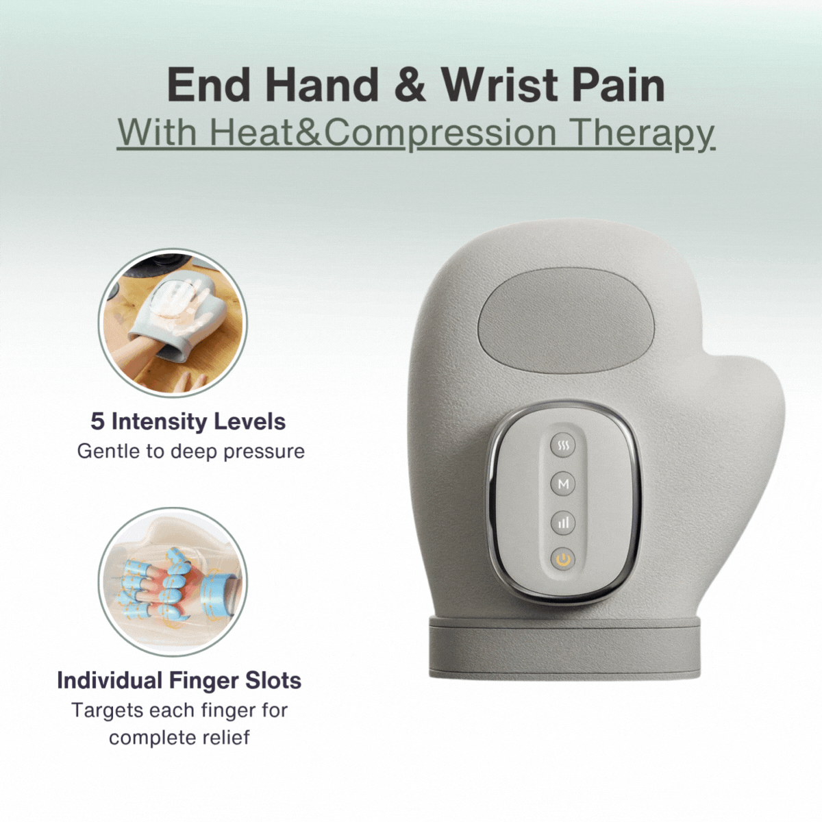 HandCare Pro™ - Hand Massager with Heat Compression Therapy
