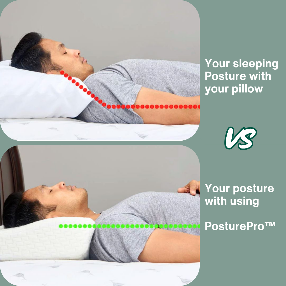 PosturePro™  Ergonomic Pillow