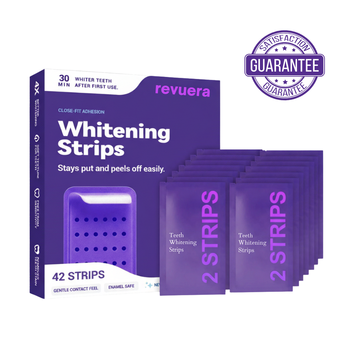 ToneCorrect™ - Purple Tooth Whitening Strips