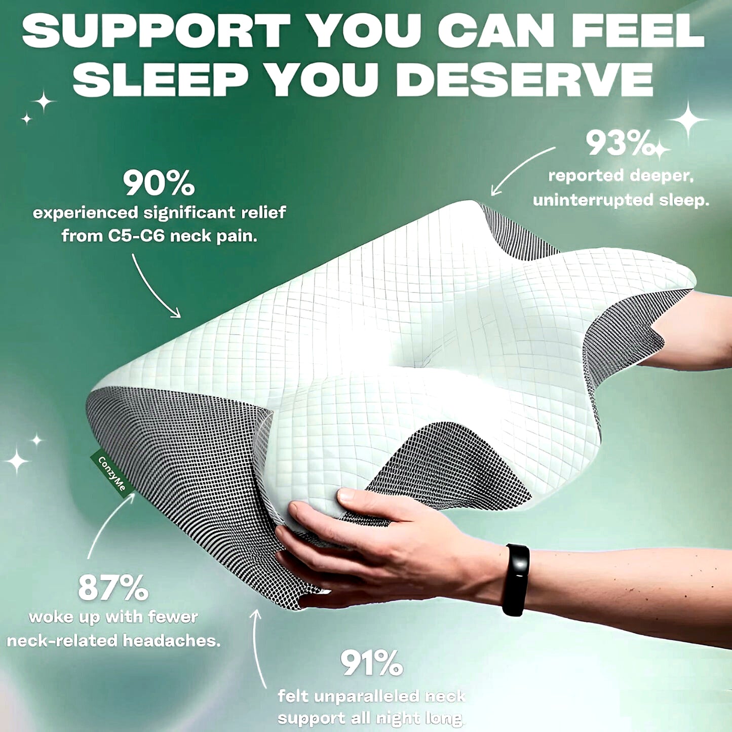 PosturePro™  Ergonomic Pillow